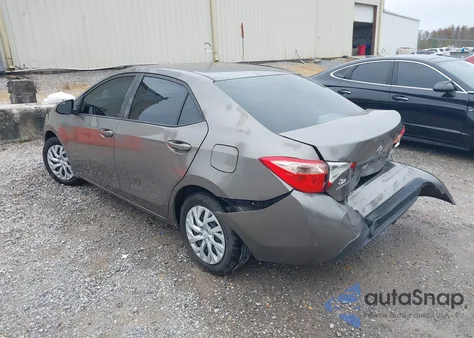 2017 Toyota Corolla Le из США, поврежденный, VIN 5YFBURHE1HP736920